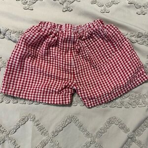 Boys gingham shorts